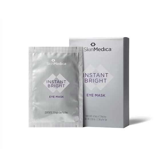 SkinMedica Instant Bright Eye Masks - Under Eye Patches for Puffy Eyes and Dark - Picture 1 of 3